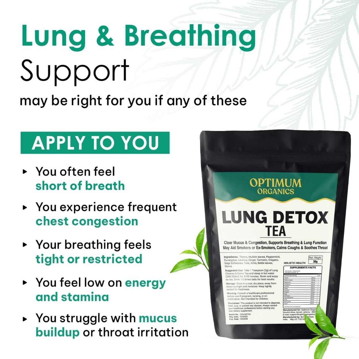Lung Detox Tea