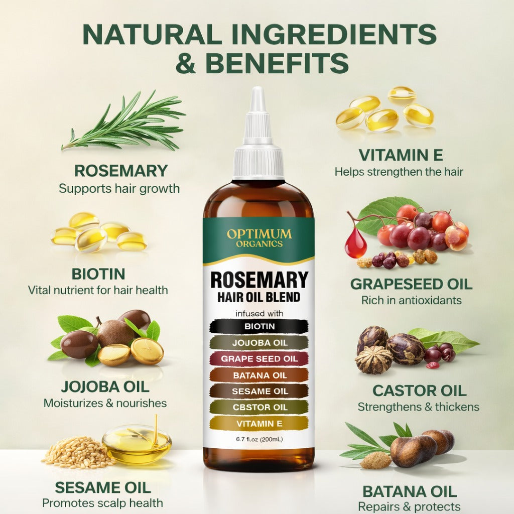 Rosemary Hair Oil Blend